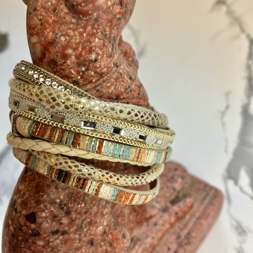 Multicolor Layered Bracelet